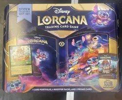 Lorcana Azurite Sea Stitch Collector's Gift Set Disney Brand New - Image 1