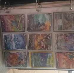 Pokemon TCG Binder Lot Suicune Keldeo Entei Raikou Regigigas Holo Regular Cards - Image 1