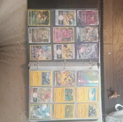 Pokemon TCG Binder Lot Suicune Keldeo Entei Raikou Regigigas Holo Regular Cards - Image 2