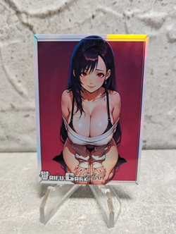 Tifa Trading Card Waifu Goddess Story Girl holo Karte Full Art - Image 1