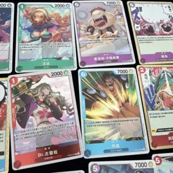 One Piece TCG 30 Card Lot All Rare R Cards Mixed Lot NM+ Bulk (Lot 103) - Image 5