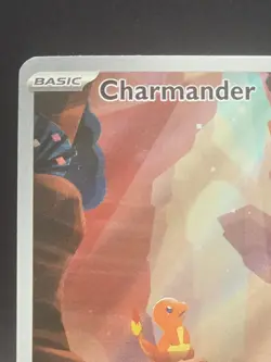 Pokemon TCG Charmander Scarlet & Violet 151 Card 168/165 English NM / Mint - Image 3