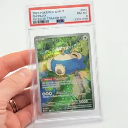 CARTA POKEMON CARD SNORLAX 051 PROMO ETB - 2023 - MEW 151 - ITA - PSA 8 - - Image 2