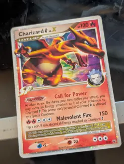Pokemon Charizard G Lv.X Diamond & Pearl Promo Holo DP45 120 HP Level Up Card - Image 1