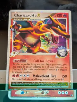 Pokemon Charizard G Lv.X Diamond & Pearl Promo Holo DP45 120 HP Level Up Card - Image 3