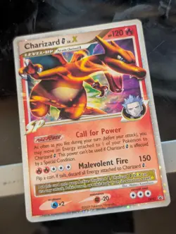 Pokemon Charizard G Lv.X Diamond & Pearl Promo Holo DP45 120 HP Level Up Card - Image 4