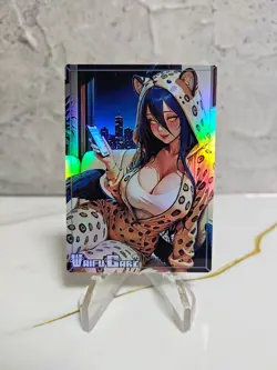 Albedo Trading Card Waifu Goddess Story Anime Girl holo Karte Manga Full Art - Image 1