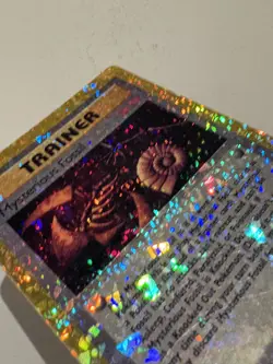 Pokemon Card | Mysterious Fossil 62/62 Holo-Prism Pokemon Sticker/Card-Vintage - Image 3