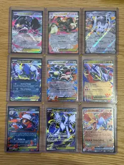 Pokemon TCG EX Card Lot – 18 Cards Total – Ultra Rare / Full Art / Mega EX - Image 1