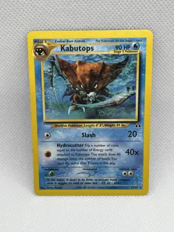 Pokemon TCG Neo Discovery Kabutops Card 25/75 Non Holo NM Condition - Image 1