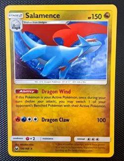 Salamence - (Cosmos Holo) 106/168 Pokemon English Rare Card NM/LP - Image 2