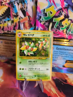 Pokemon Karte Card Blubella Bellossom Neo Genesis Gsnw Holo Wotc japanese Exc- - Image 1