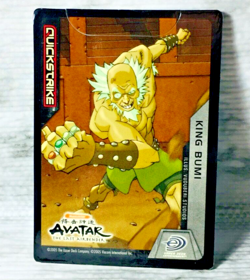 2005 Upper Deck AVATAR The Last Airbender KING BUMI Quickstrike CHAMBER CARD!! - Image 4