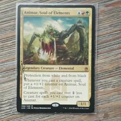 Wizards Animar, Soul of Elements Masters 25 Mythic Legendary Elemental 196/249 - Image 1