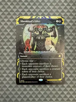 MTG Sheoldred’s Edict #0032 Foil R Secrets of Strixhaven: Mystical Archive (SOA) - Image 1