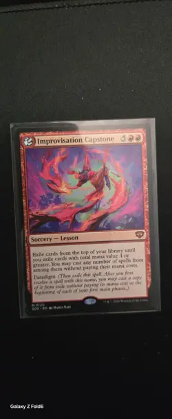 Improvisation Capstone Promo Pack: Secrets of Strixhaven Regular - Image 1