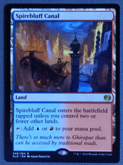 Spirebluff Canal | MTG Kaladesh | NM | Rare Land - Image 1