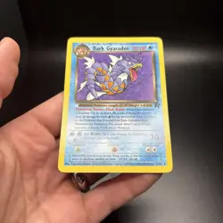 2000 Pokemon TCG Team Rocket Dark Gyarados 25/82 Non Holo Rare WOTC - LP-NM - Image 5