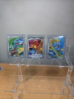Pokemon First Partner Set Bulbasaur Charmander Squirtle 037 038 039 NM - Image 1