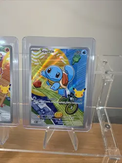 Pokemon First Partner Set Bulbasaur Charmander Squirtle 037 038 039 NM - Image 4