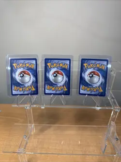 Pokemon First Partner Set Bulbasaur Charmander Squirtle 037 038 039 NM - Image 5