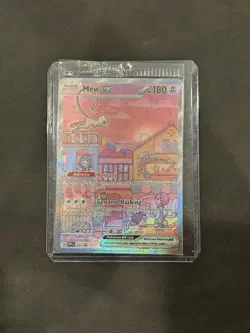 SEALED Mew ex 053 Scarlet & Violet 151 Black Star Promo Pokemon Card - Image 1