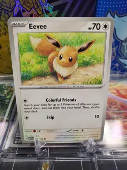 Eevee 133/165 Common NM Pokemon TCG Scarlet & Violet English 151 - Image 1