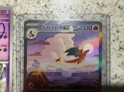 Pokemon Charizard EX 199/165 Holo Card, MEW set, English, NM/Mint No scratches - Image 4