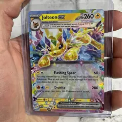 Pokemon TCG Jolteon ex Double Rare 030/131 Prismatic Evolutions NM/MT Pokemon - Image 1