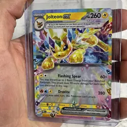 Pokemon TCG Jolteon ex Double Rare 030/131 Prismatic Evolutions NM/MT Pokemon - Image 2