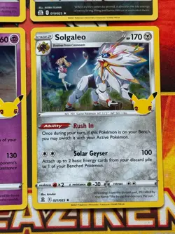 Pokemon Celebrations 4 Card Holo Lot - Xerneas / Yveltal / Lunala / Solgaleo - Image 5
