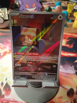 Skwovet 222/198 SV01 Scarlet & Violet Illustration Rare Holo Pokemon TCG English - Image 1
