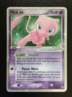 2006 MEW EX Pokemon Card #88 88/92 Legend Maker Holo HP / DMG - Image 1