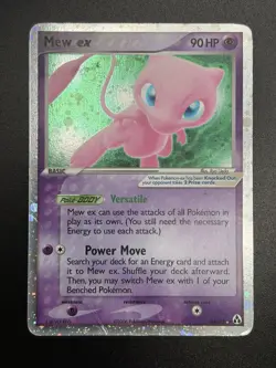 2006 MEW EX Pokemon Card #88 88/92 Legend Maker Holo HP / DMG - Image 3