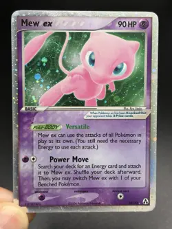 2006 MEW EX Pokemon Card #88 88/92 Legend Maker Holo HP / DMG - Image 5