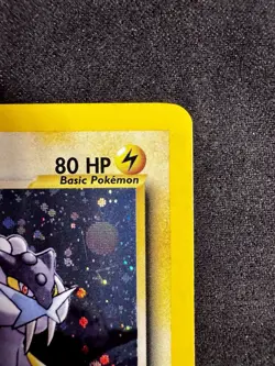 Pokemon Raikou 1st Edition Holo Rare Neo Revelation 13/64 Ken Sugimori - Image 3