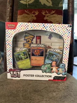 Pokemon 151 Poster Collection SEALED - Image 1