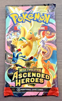 Pokemon TCG: Ascended Heroes - English Booster Pack SEALED - 22.30g - Image 2