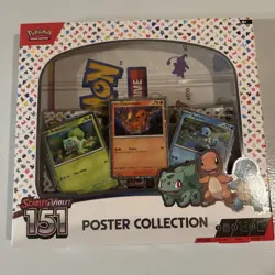 Scarlet & Violet 151 Poster Collection Factory Sealed Box Pokemon TCG - Image 1