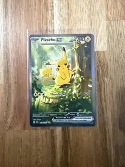 Pokemon TCG Pikachu EX 276/217 ASC CN Rare Holo 200HP English - Image 1