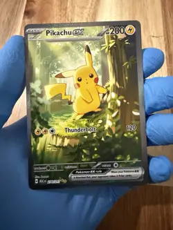 Pokemon TCG Pikachu EX 276/217 ASC CN Rare Holo 200HP English - Image 3