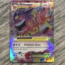 The Pokemon Company Pokemon TCG M Gengar EX XY Phantom Forces Full Art 114/119 … - Image 1