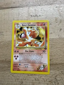 Blaine's Charmeleon 31/132 Gym Challenge-Unlimited Regular LP Pokemon TCG - Image 1