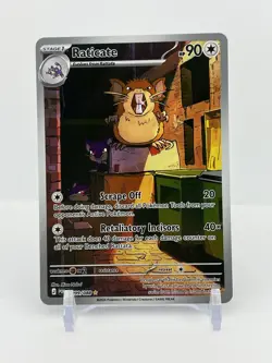 Raticate 99/88 Illustration Rare Pokemon Perfect Order ME03 NM - Image 1