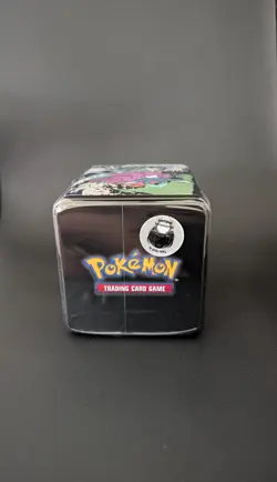 2025 Pokemon TCG: Stacking Tin Each Includes 3 Booster Backs And 2 Sticker Sheet - Image 2