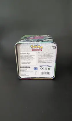 2025 Pokemon TCG: Stacking Tin Each Includes 3 Booster Backs And 2 Sticker Sheet - Image 3