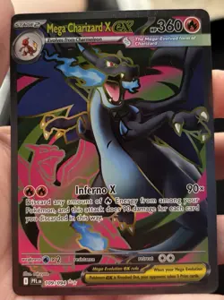 Pokemon Mega Charizard X EX Ultra Rare Holo Me02 109/094 360 HP Inferno X - Image 2