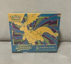 Pokemon TCG Ascended Heroes Pokemon Center ETB Elite Trainer Box x4 Opened Case - Image 2