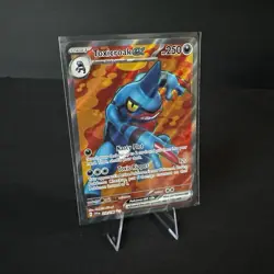 Pokemon Toxicroak ex 232/198 Scarlet & Violet Ultra Rare Full Art Holo NM - Image 1