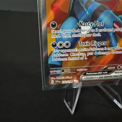 Pokemon Toxicroak ex 232/198 Scarlet & Violet Ultra Rare Full Art Holo NM - Image 5